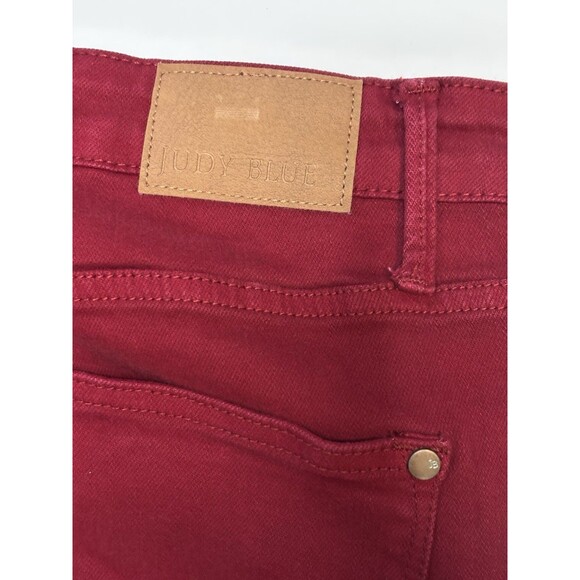 Judy Blue Jeans Womens 20W Scarlet High Rise Tummy Control Top Skinny Comfort - Picture 3 of 7